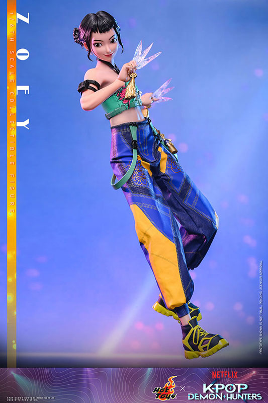 MÔ HÌNH KPop Demon Hunters - Zoey - 1/6 (Hot Toys) FIGURE CHÍNH HÃNG 3 FIGURE 197721 06