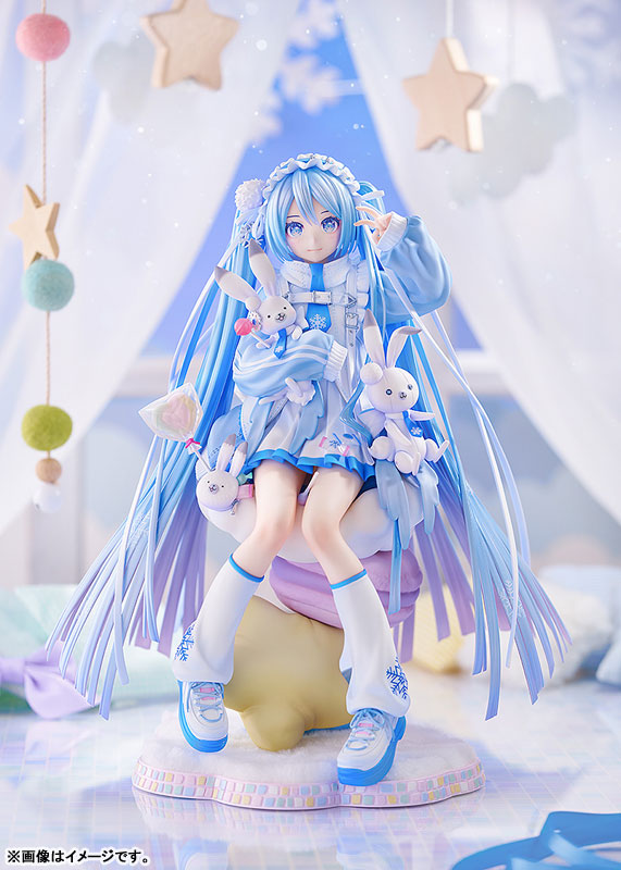 MÔ HÌNH Vocaloid - Hatsune Miku - Rabbit Yukine - 1/7 - Snow, Yukiiro Pop Ver. (Good Smile Company) FIGURE CHÍNH HÃNG 1 FIGURE 197894 02
