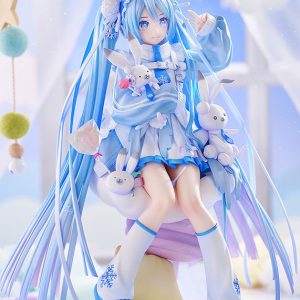 MÔ HÌNH Vocaloid - Hatsune Miku - Rabbit Yukine - 1/7 - Snow, Yukiiro Pop Ver. (Good Smile Company) FIGURE CHÍNH HÃNG 8 FIGURE 197894 04