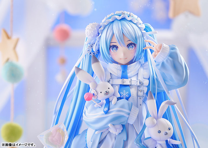 MÔ HÌNH Vocaloid - Hatsune Miku - Rabbit Yukine - 1/7 - Snow, Yukiiro Pop Ver. (Good Smile Company) FIGURE CHÍNH HÃNG 2 FIGURE 197894 05