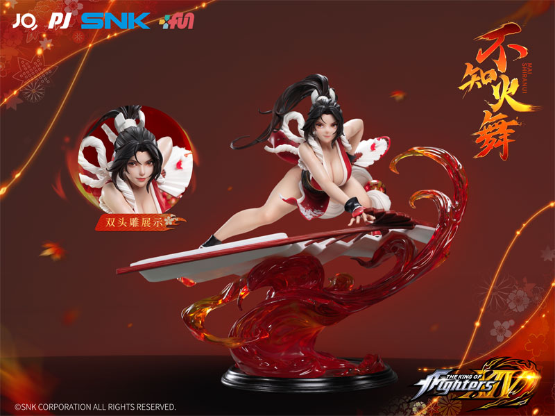 MÔ HÌNH The King of Fighters XIV - Shiranui Mai - 1/6 - Scene (JQ Collectibles, PIJI Studio) FIGURE CHÍNH HÃNG 1 FIGURE 198234 01