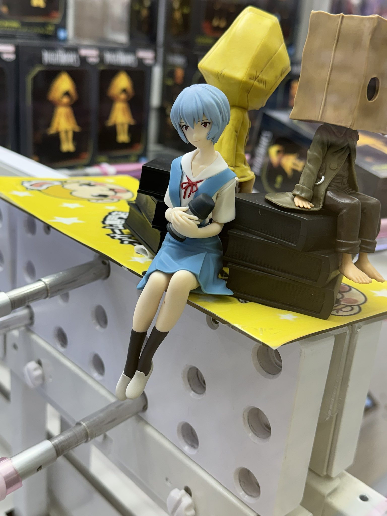 MÔ HÌNH Ayanami Rei - Evangelion Shin Gekijouban - Premium Chokonose Figure (SEGA) FIGURE CHÍNH HÃNG 3 G5xpLPjbkAMTpA4