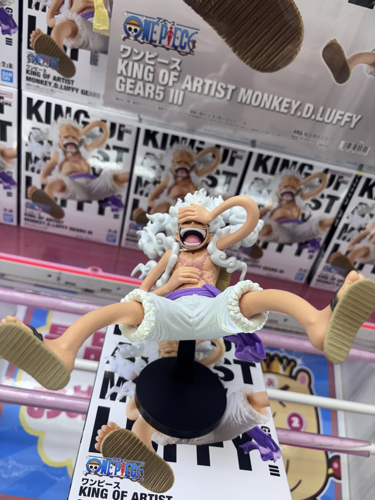 MÔ HÌNH Monkey D. Luffy - One Piece - King of Artist - Gear 5, III (Bandai Spirits) FIGURE CHÍNH HÃNG 3 G7S6lWCbsAATdt6