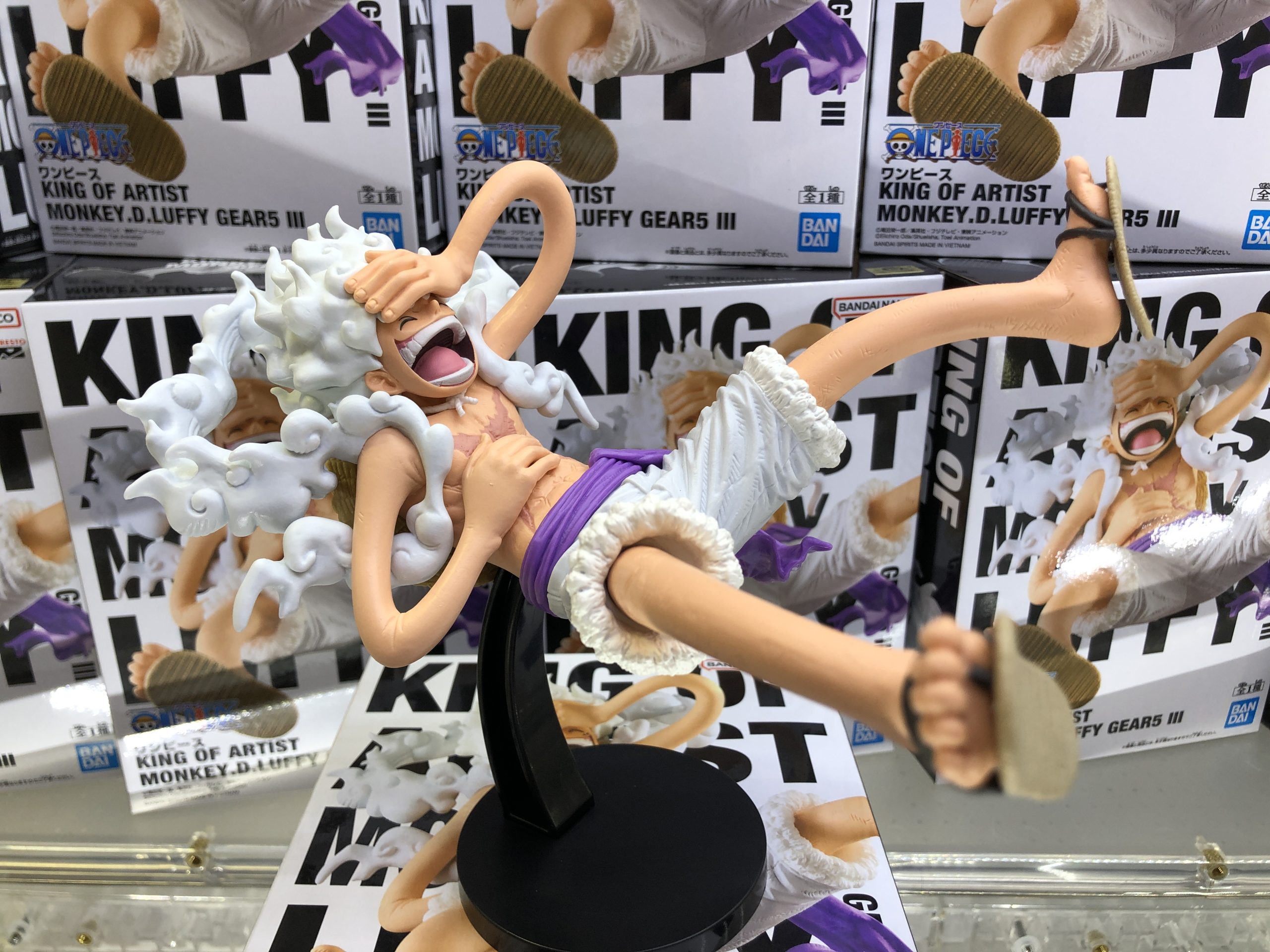 MÔ HÌNH Monkey D. Luffy - One Piece - King of Artist - Gear 5, III (Bandai Spirits) FIGURE CHÍNH HÃNG 5 G7YUr6ha4AAeiK1