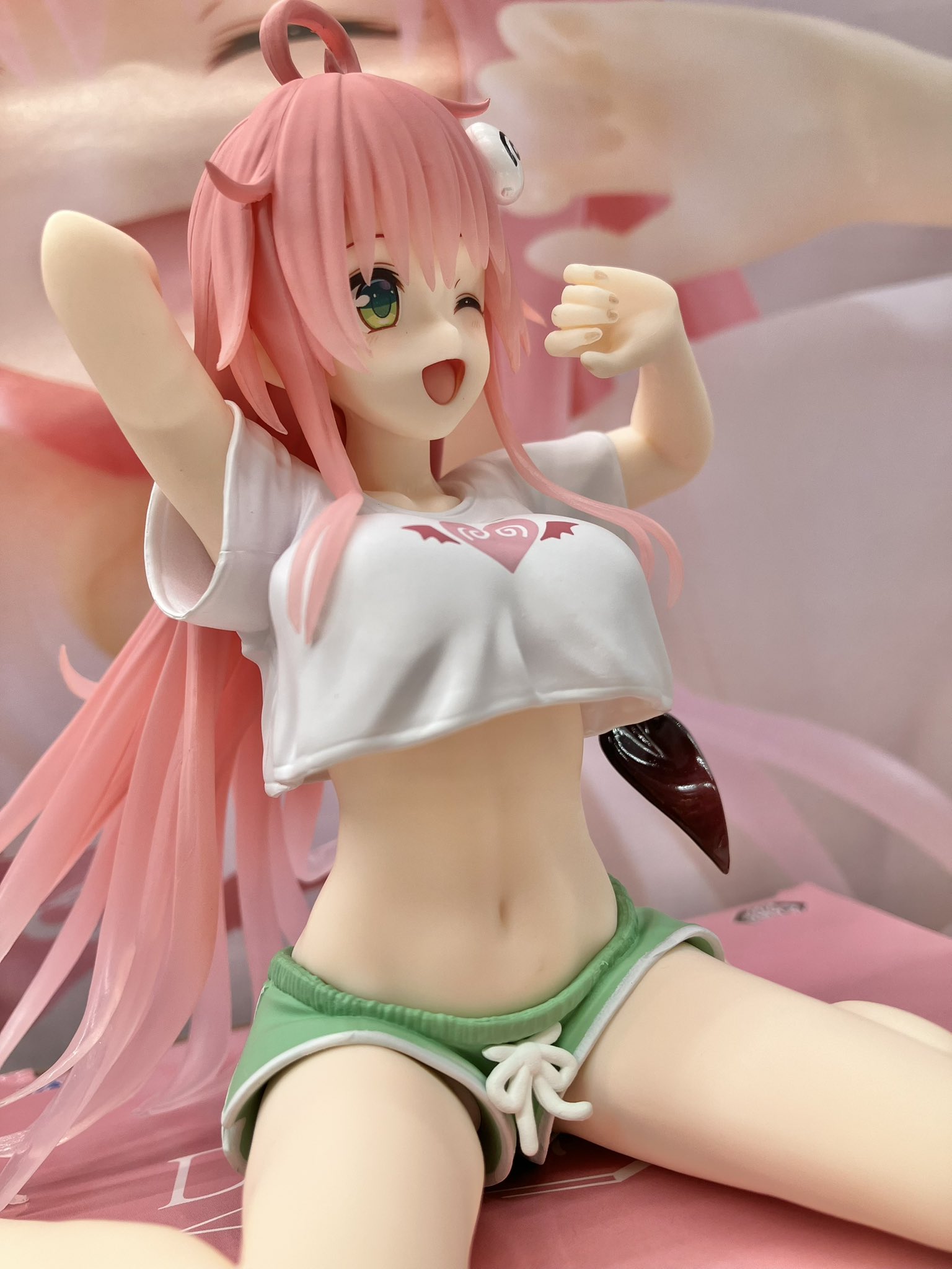 MÔ HÌNH Lala Satalin Deviluke - To LOVEru Darkness - Desktop Cute - Room Wear Ver. (Taito) FIGURE CHÍNH HÃNG 3 G8lcR BbAAAefZd