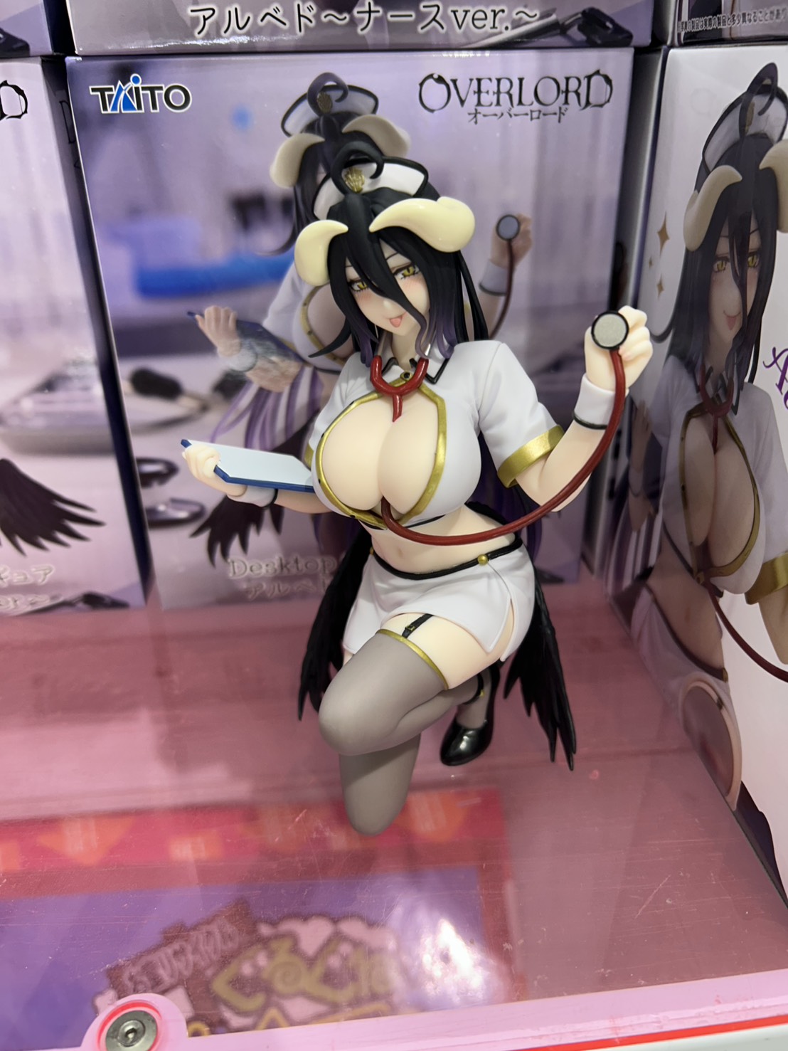 MÔ HÌNH Albedo - Overlord - Desktop Cute - Nurse ver. (Taito) FIGURE CHÍNH HÃNG 2 G9FhqXcaIAA3Yzp