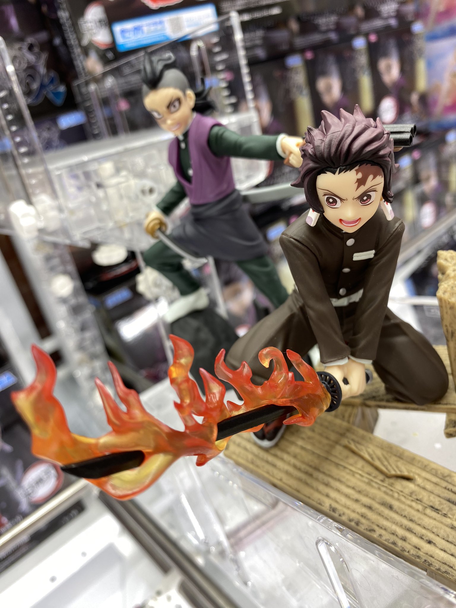 MÔ HÌNH Kamado Tanjirou - Kimetsu no Yaiba - Xross Link - Katanakaji no Sato Hen (SEGA) FIGURE CHÍNH HÃNG 7 GWM ZCOa4AAw09w