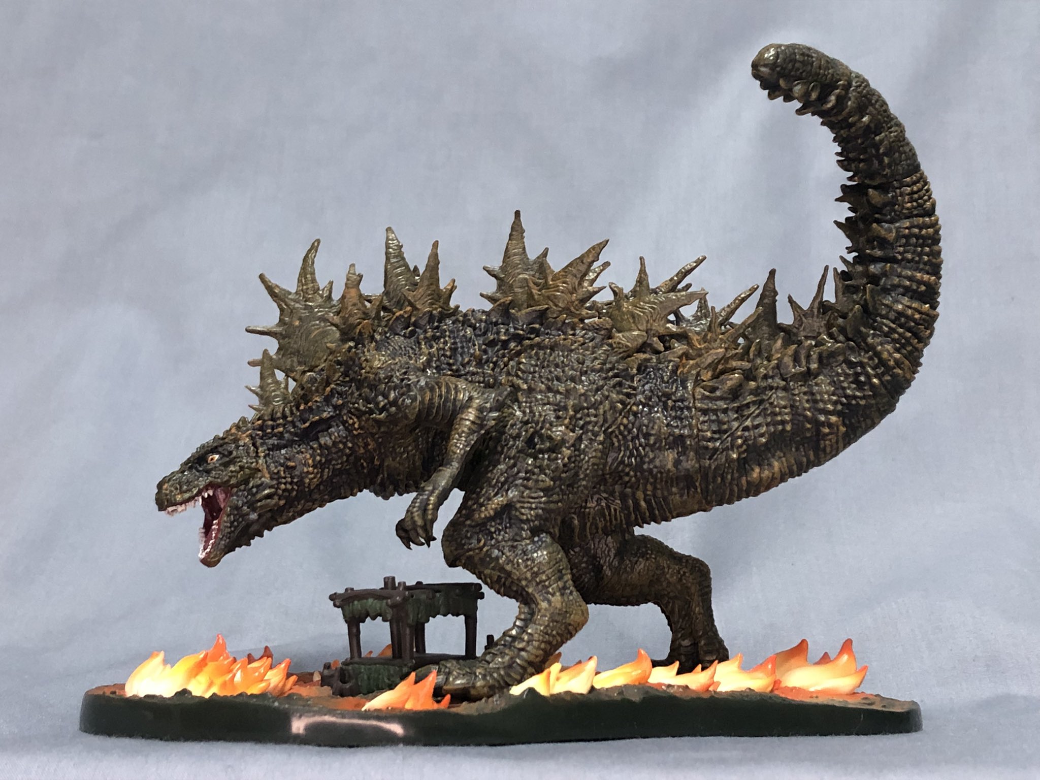 MÔ HÌNH Gojira - Gojira-1.0 - Art Vignette - Odo Shima Shuugeki Image (Bandai Spirits) FIGURE CHÍNH HÃNG 3 HAbKqwYacAMFDOr