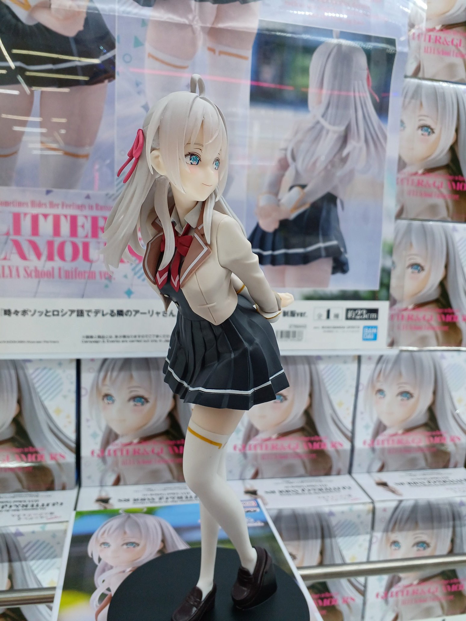 MÔ HÌNH Alisa Mikhailovna Kujou - Tokidoki Bosotto Russia-go de Dereru Tonari no Alya-san - Glitter & Glamours - Seifuku ver. (Bandai Spirits) FIGURE CHÍNH HÃNG 6 HB HPXhakAAs0KK