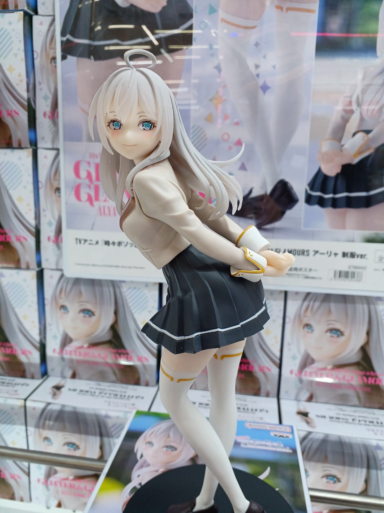 MÔ HÌNH Alisa Mikhailovna Kujou - Tokidoki Bosotto Russia-go de Dereru Tonari no Alya-san - Glitter & Glamours - Seifuku ver. (Bandai Spirits) FIGURE CHÍNH HÃNG 5 HB HPYybAAAdbMt