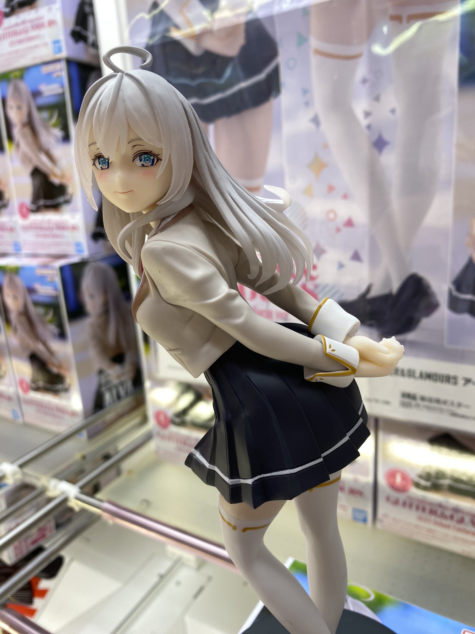 MÔ HÌNH Alisa Mikhailovna Kujou - Tokidoki Bosotto Russia-go de Dereru Tonari no Alya-san - Glitter & Glamours - Seifuku ver. (Bandai Spirits) FIGURE CHÍNH HÃNG 7 HB LlFJaMAUP8EB