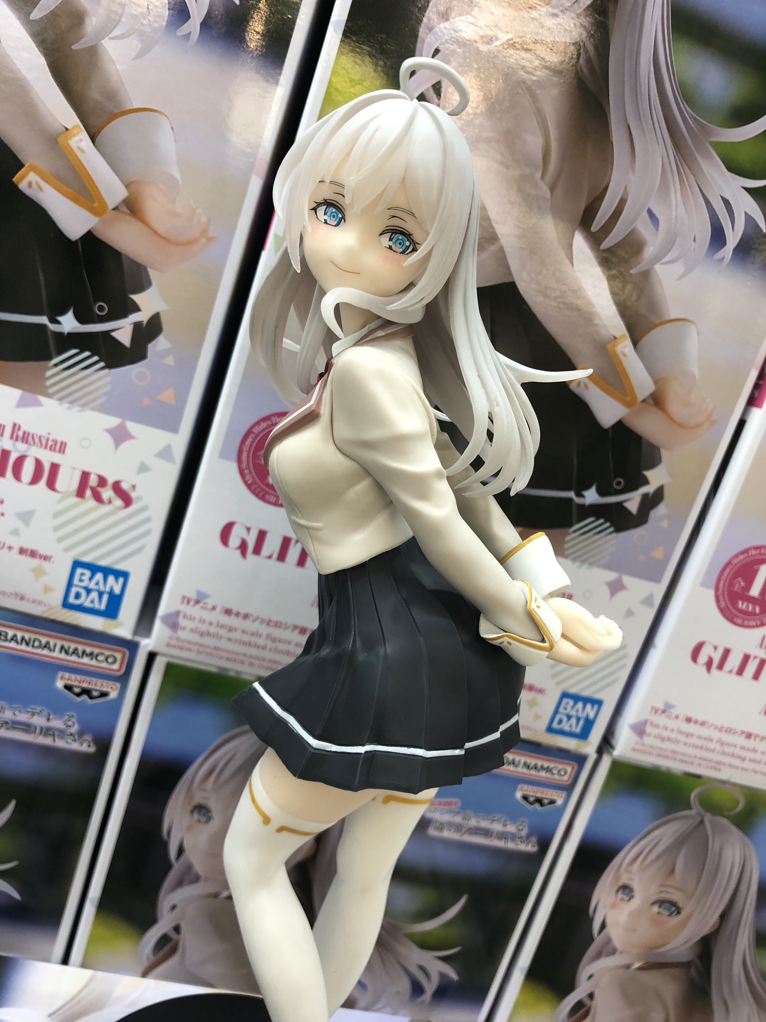 MÔ HÌNH Alisa Mikhailovna Kujou - Tokidoki Bosotto Russia-go de Dereru Tonari no Alya-san - Glitter & Glamours - Seifuku ver. (Bandai Spirits) FIGURE CHÍNH HÃNG 4 HB P2VYbAAE7OR2