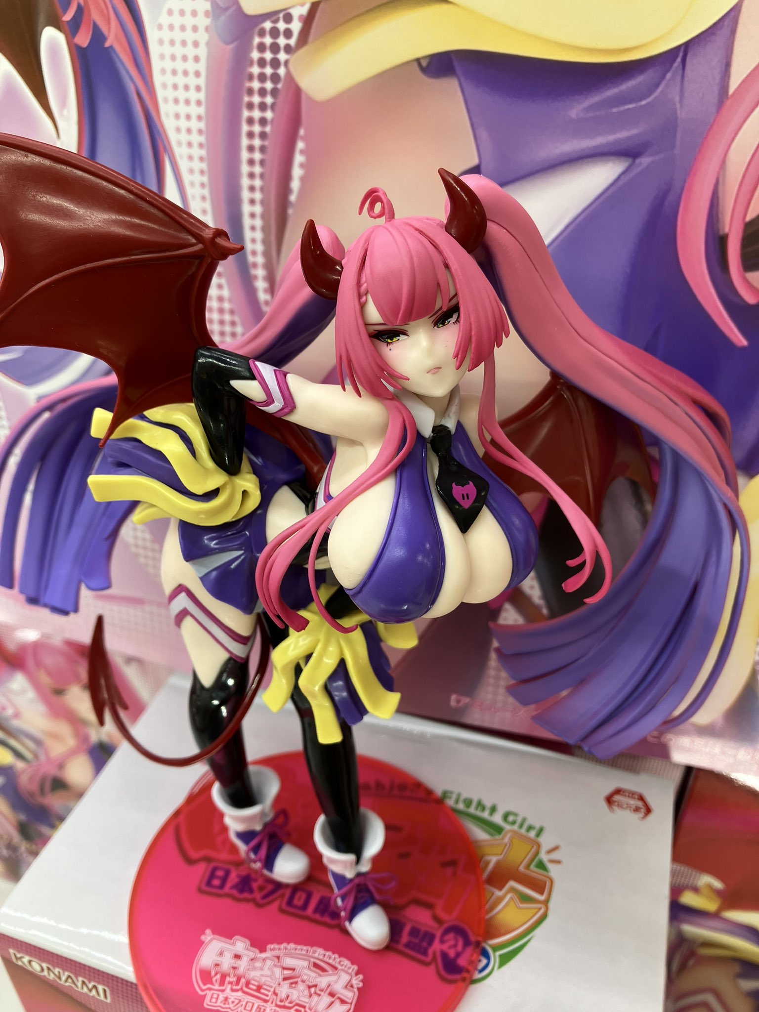 MÔ HÌNH Mitsumoto Dia - Mahjong Fight Girl - Konami Prize Collection - Mahjong Fight Girl Figure Collection - Succubus Cheer Cos (Konami Arcade Games) FIGURE CHÍNH HÃNG 3 HCDKZkUaMAEkzqI