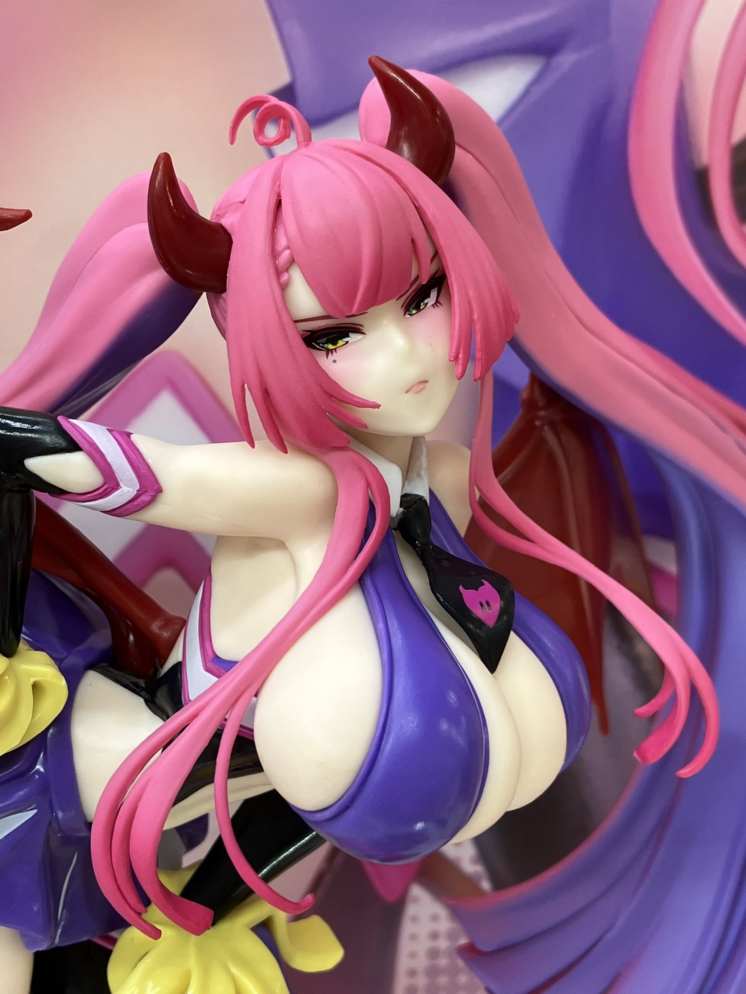 MÔ HÌNH Mitsumoto Dia - Mahjong Fight Girl - Konami Prize Collection - Mahjong Fight Girl Figure Collection - Succubus Cheer Cos (Konami Arcade Games) FIGURE CHÍNH HÃNG 2 HCDKZkmaAAAB4Q6