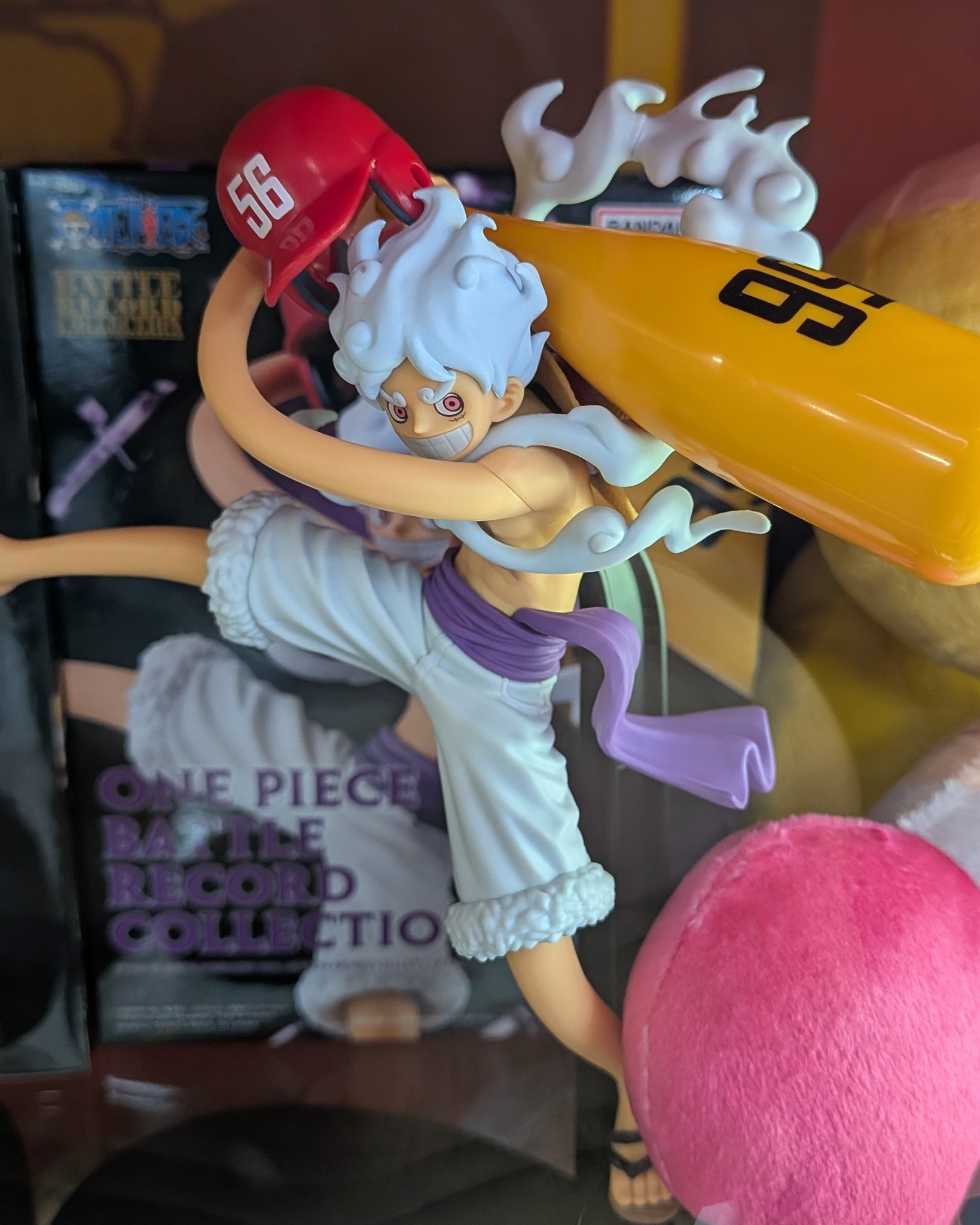 MÔ HÌNH Monkey D. Luffy - One Piece - Battle Record Collection - Gear 5, II (Bandai Spirits) FIGURE CHÍNH HÃNG 4 HCep0YEa0AAduFx