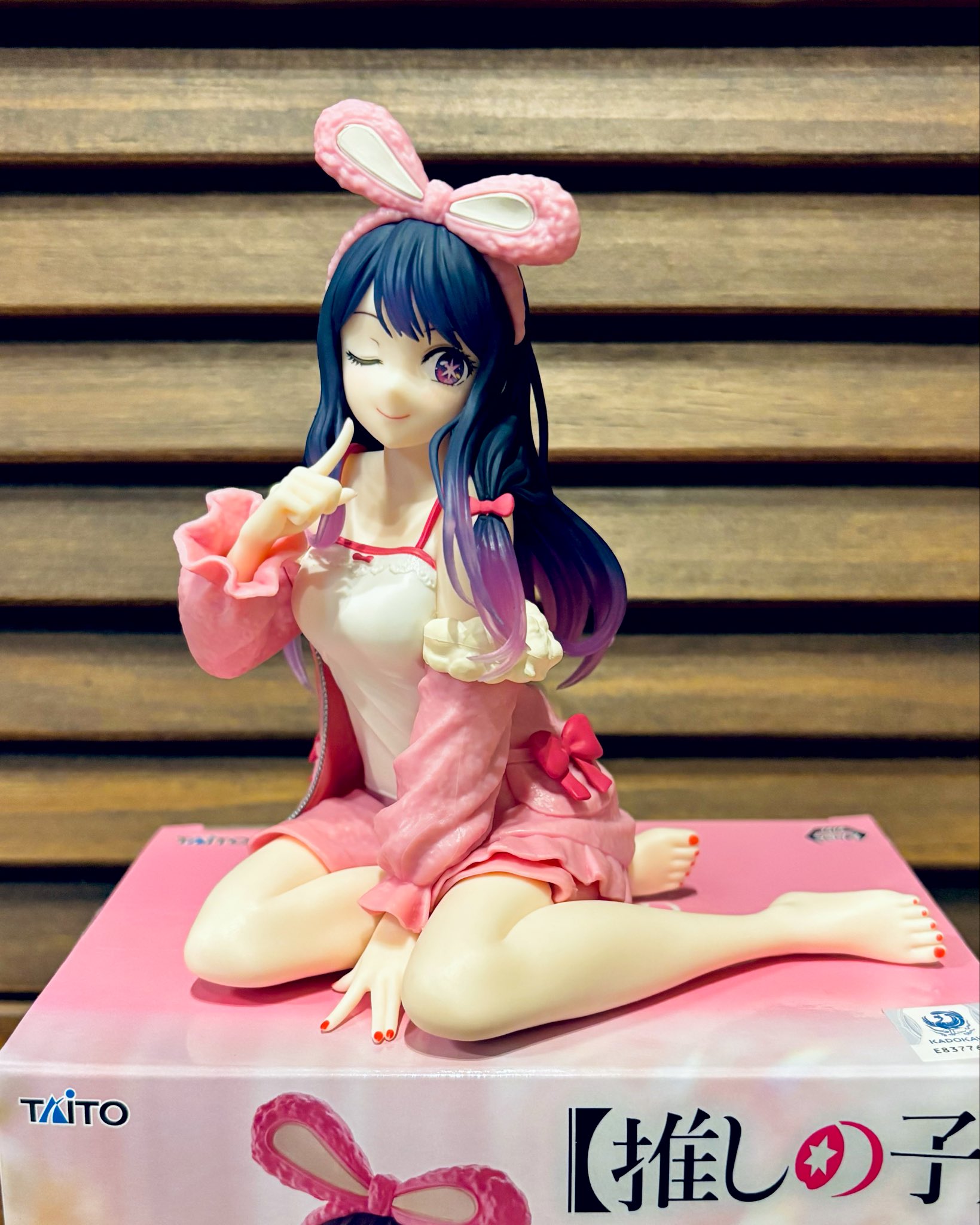 MÔ HÌNH Hoshino Ai - Oshi no Ko - Desktop Cute - Rabbit Room Wear ver. (Taito) FIGURE CHÍNH HÃNG 5 HD2X8LzbUAALRol