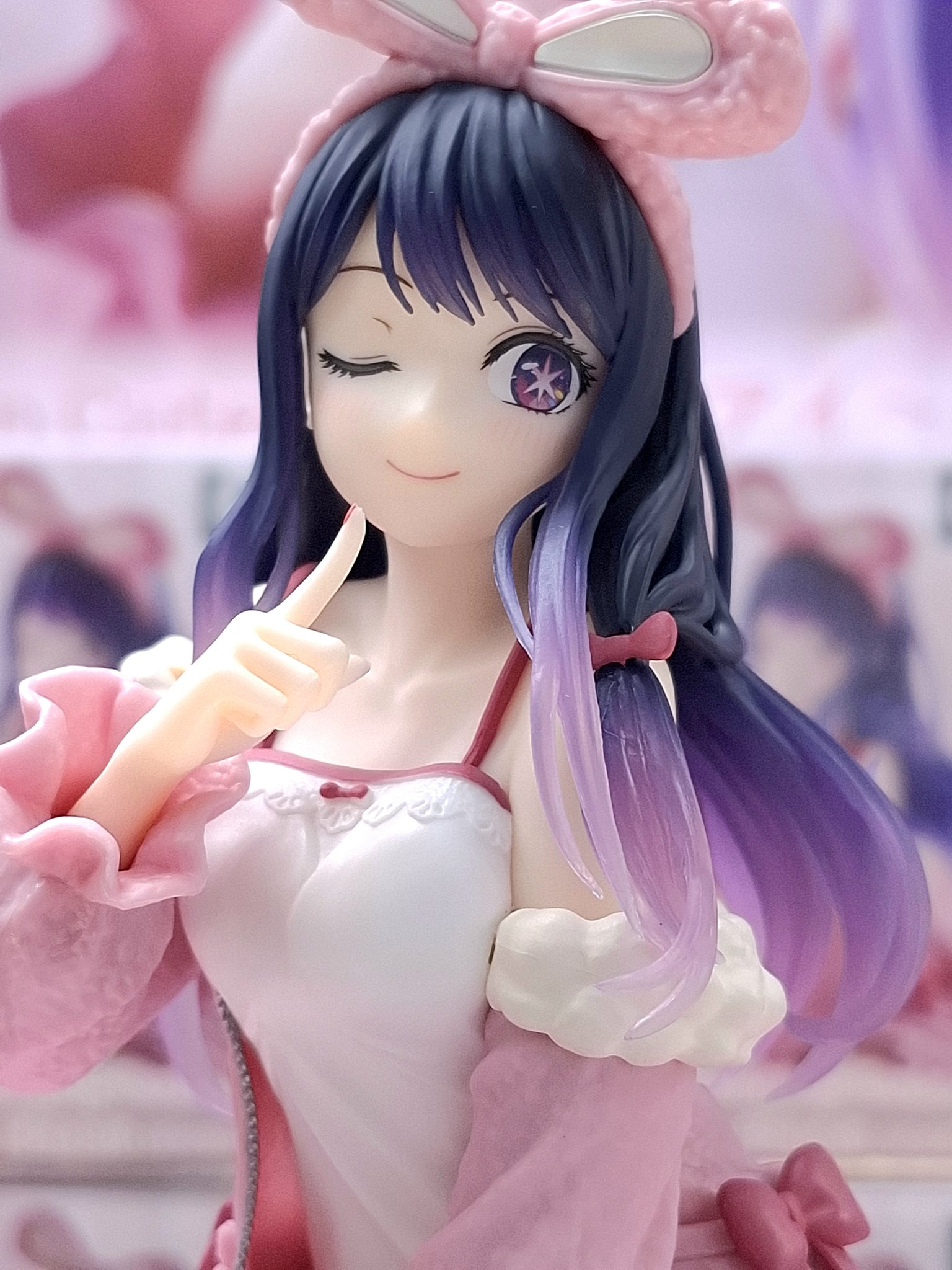 MÔ HÌNH Hoshino Ai - Oshi no Ko - Desktop Cute - Rabbit Room Wear ver. (Taito) FIGURE CHÍNH HÃNG 2 HD3GaqHboAM WUX