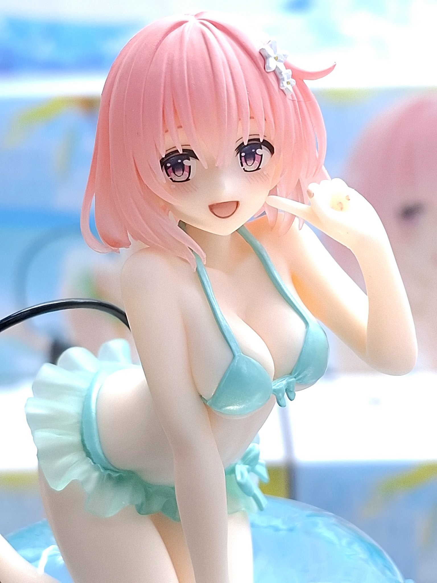 MÔ HÌNH Momo Belia Deviluke - To LOVEru Darkness - Aqua Float Girls (Taito) FIGURE CHÍNH HÃNG 2 HD3IEuubcAA40 Z