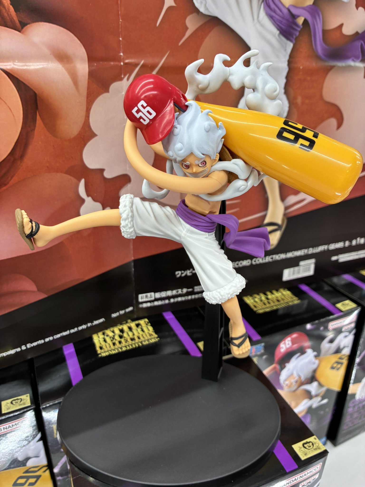 MÔ HÌNH Monkey D. Luffy - One Piece - Battle Record Collection - Gear 5, II (Bandai Spirits) FIGURE CHÍNH HÃNG 1 HDLSL2cbQAAqi2E