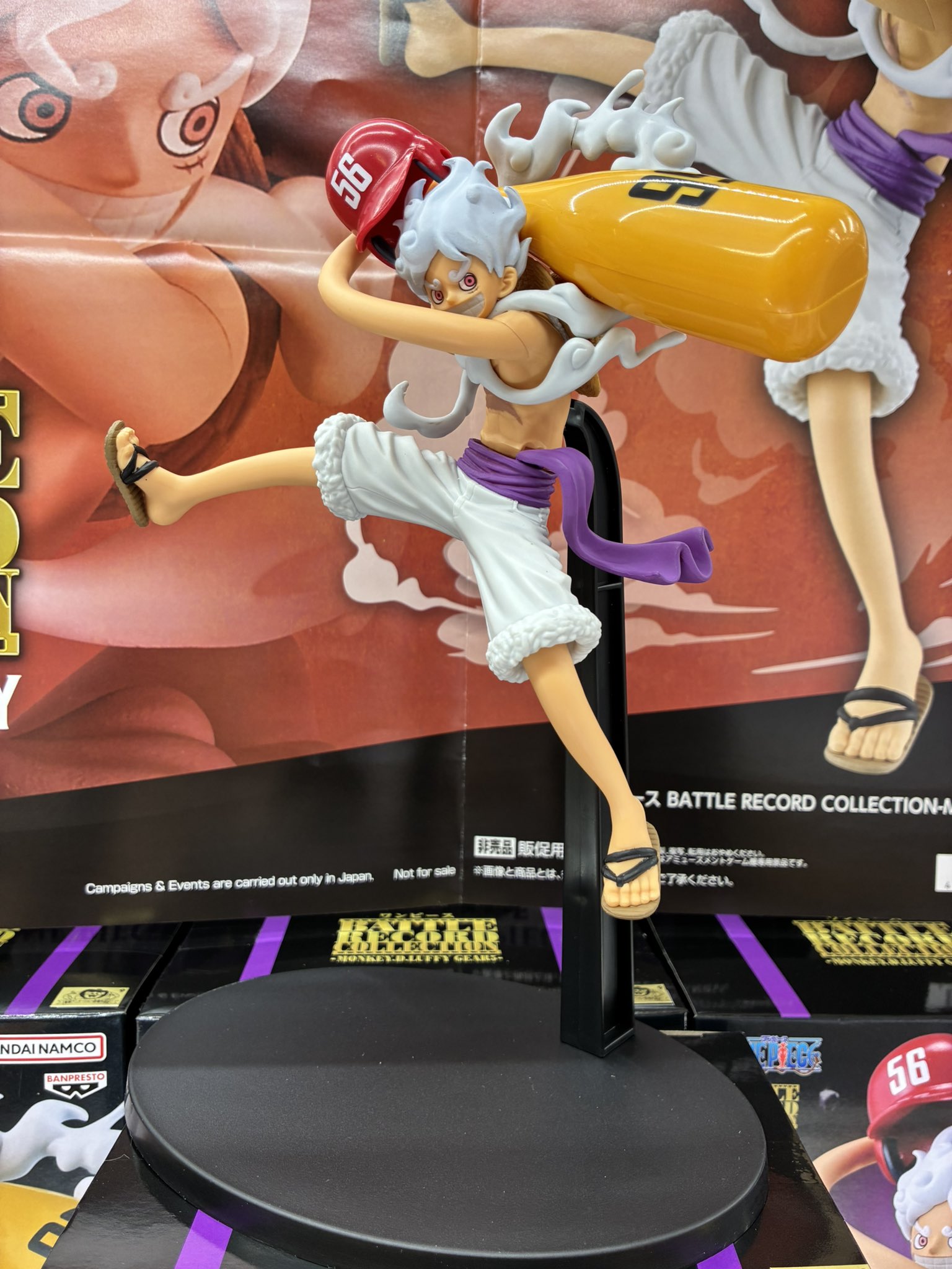 MÔ HÌNH Monkey D. Luffy - One Piece - Battle Record Collection - Gear 5, II (Bandai Spirits) FIGURE CHÍNH HÃNG 6 HDLSL2kaIAA Pyj
