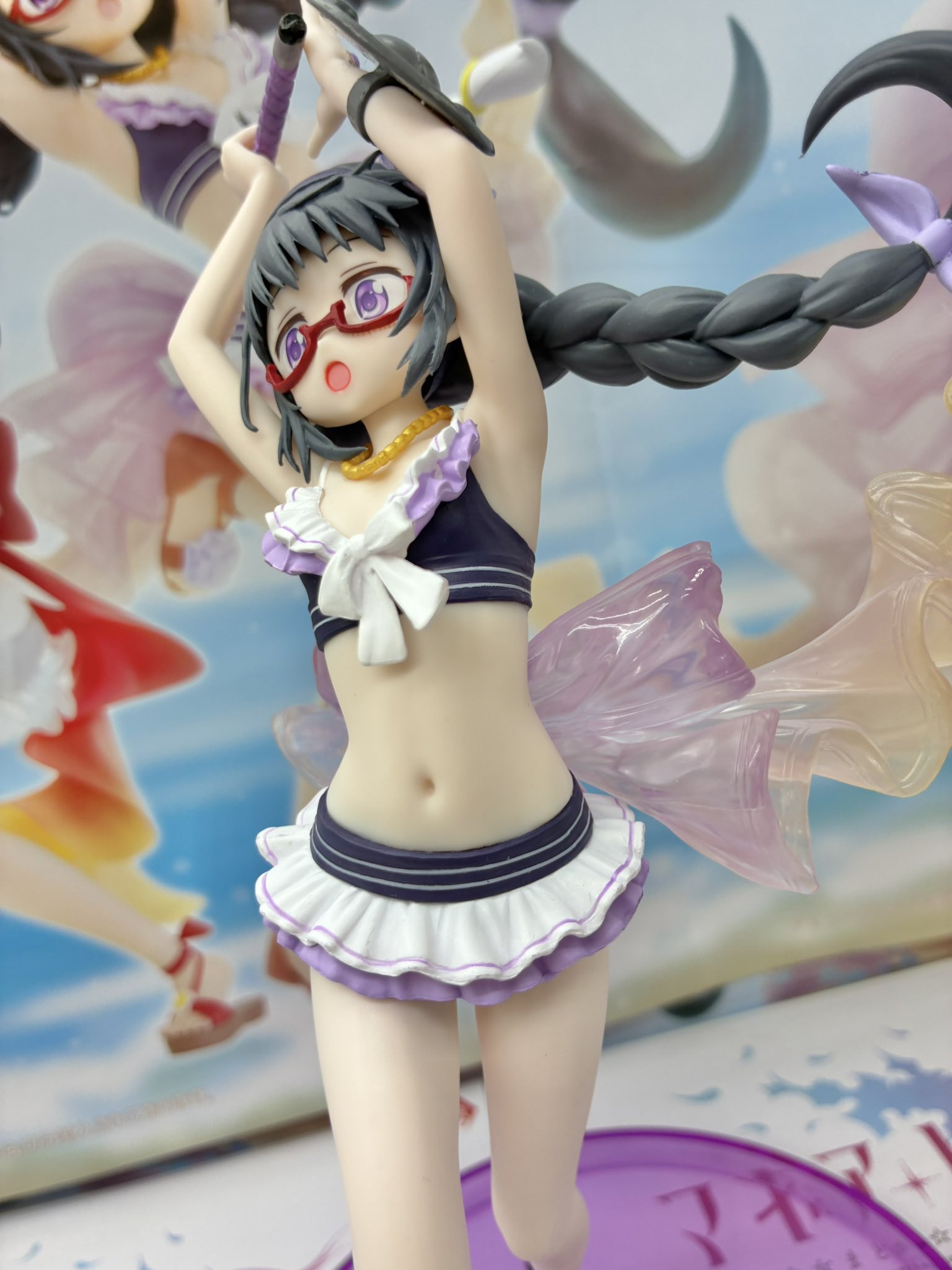 MÔ HÌNH Akemi Homura - Magia Record Mahou Shoujo Madoka - Splash Girls (Konami Arcade Games) FIGURE CHÍNH HÃNG 3 HETzM78bYAMl7V3