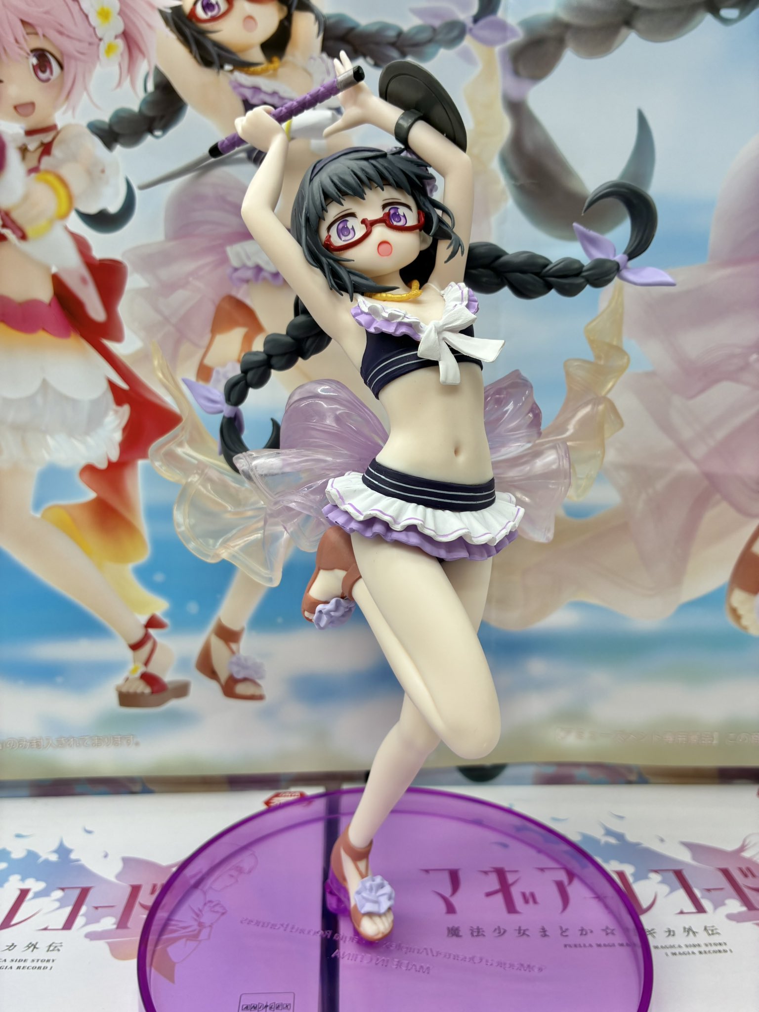 MÔ HÌNH Akemi Homura - Magia Record Mahou Shoujo Madoka - Splash Girls (Konami Arcade Games) FIGURE CHÍNH HÃNG 1 HETzM LbkAA8hN8