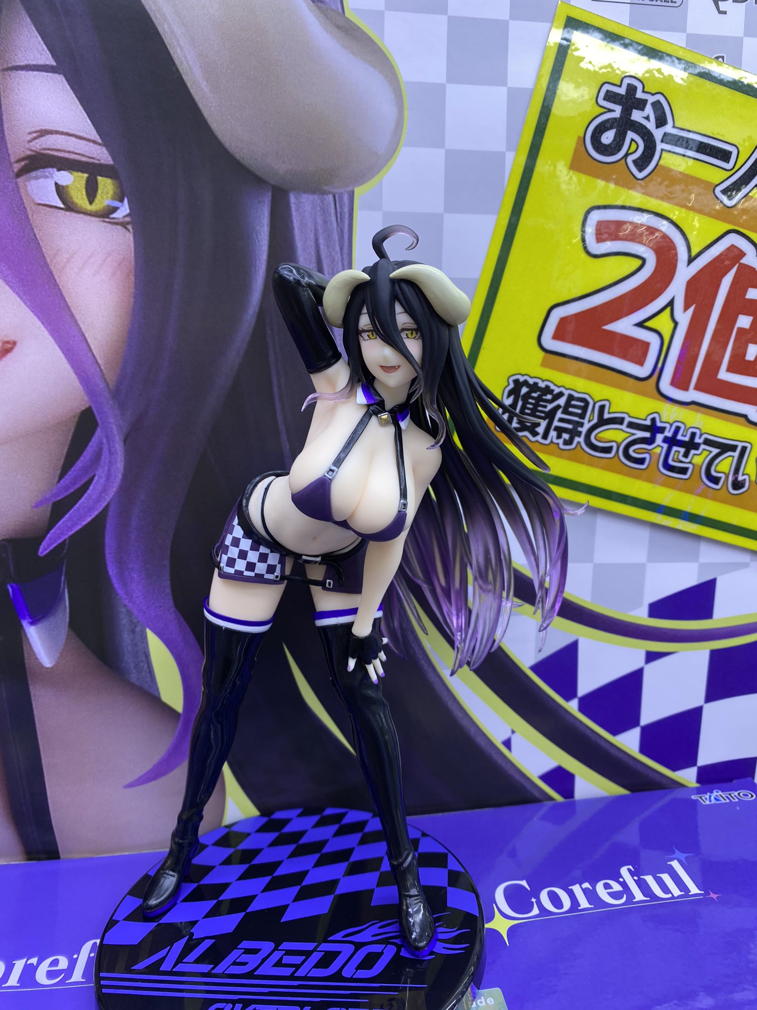 MÔ HÌNH Albedo - Overlord - Coreful Figure - Race Queen ver. (Taito) FIGURE CHÍNH HÃNG 6 HEeUYXOaAAATDtT