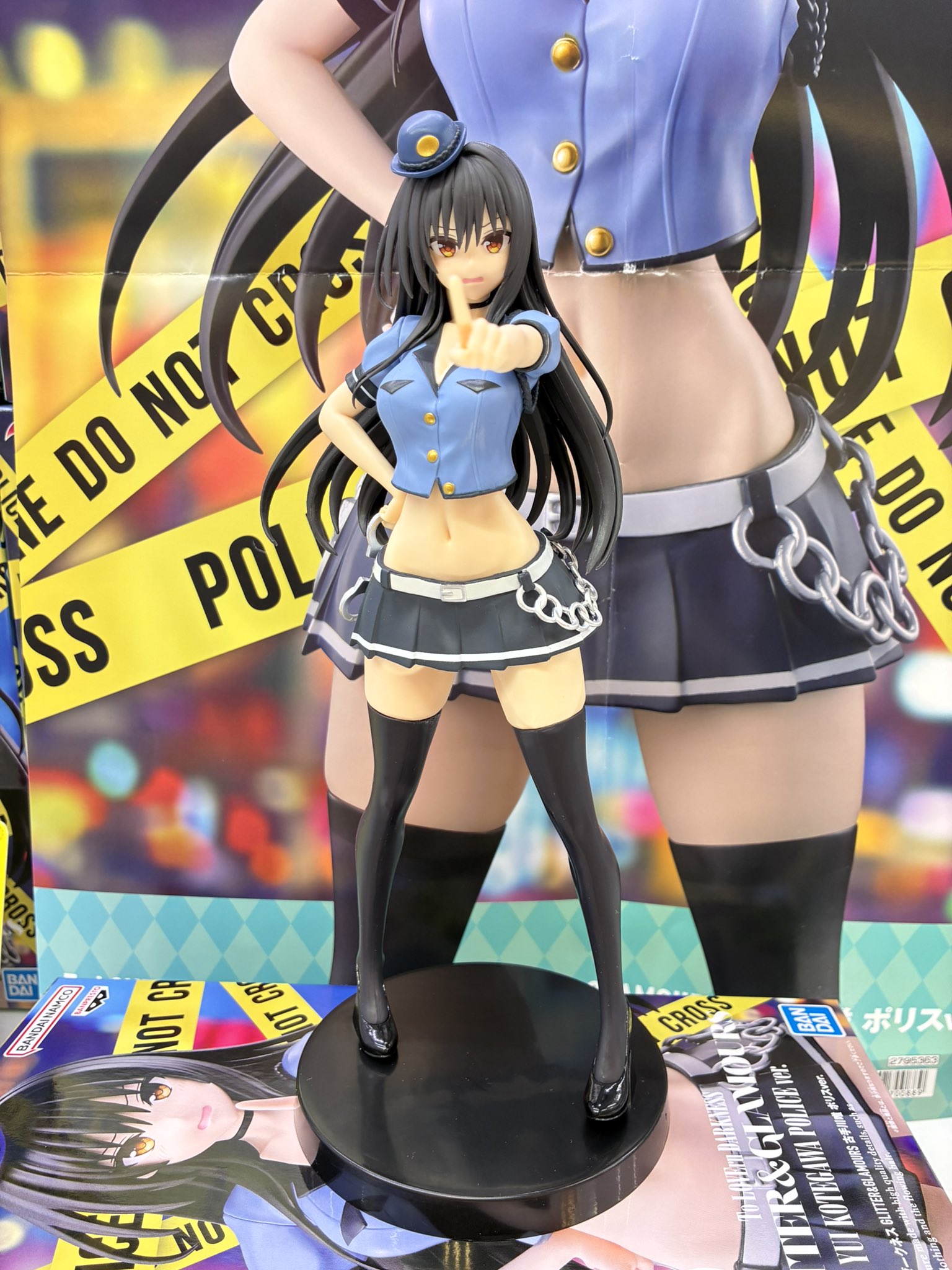 MÔ HÌNH Kotegawa Yui - To LOVEru Darkness - Glitter & Glamours - Police ver. (Bandai Spirits) FIGURE CHÍNH HÃNG 2 HFWVVNja8AMGEZe