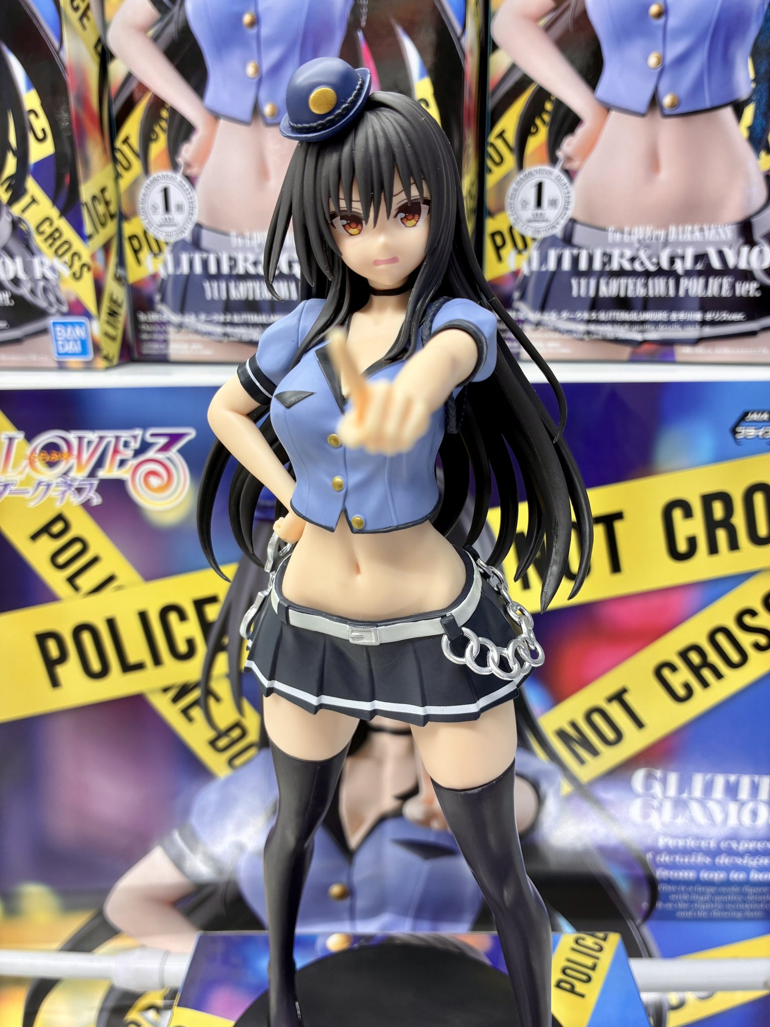 MÔ HÌNH Kotegawa Yui - To LOVEru Darkness - Glitter & Glamours - Police ver. (Bandai Spirits) FIGURE CHÍNH HÃNG 6 HFWnKgoa8AMCmn2