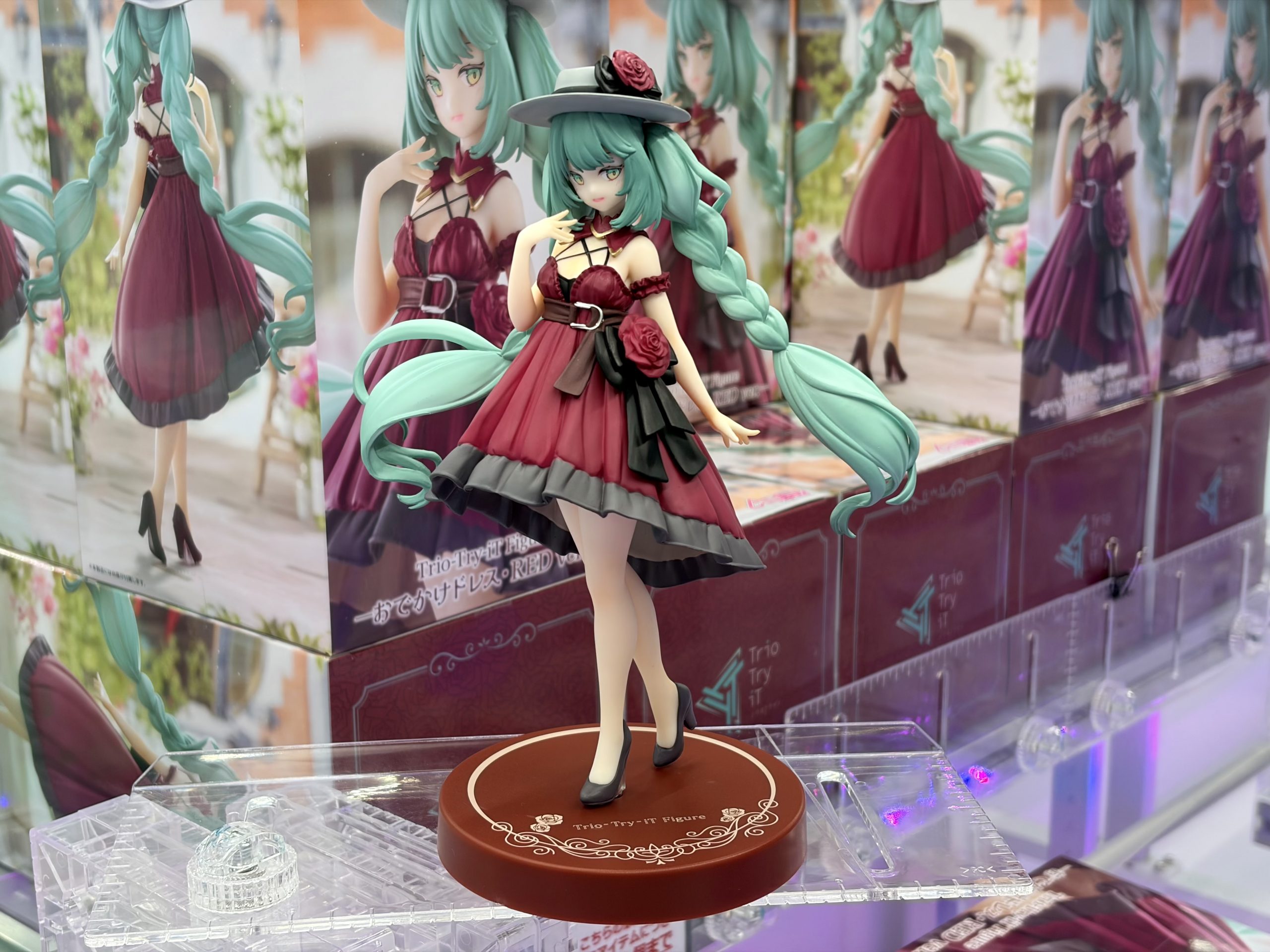 MÔ HÌNH Hatsune Miku - Vocaloid - Trio-Try-iT Figure - Red Dress Ver. (FuRyu) FIGURE CHÍNH HÃNG 4 HFbnRiOa8AI0 Ow