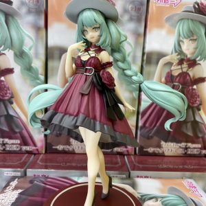 MÔ HÌNH Hatsune Miku - Vocaloid - Trio-Try-iT Figure - Red Dress Ver. (FuRyu) FIGURE CHÍNH HÃNG 12 HFcVBE4bcAAZBad