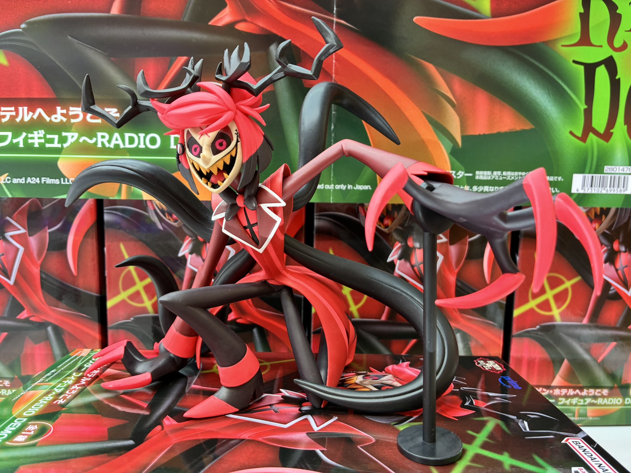MÔ HÌNH Alastor - RADIO DEMON - Hazbin Hotel (Bandai Spirits) FIGURE CHÍNH HÃNG 1 HGZaIWraEAAfE4K