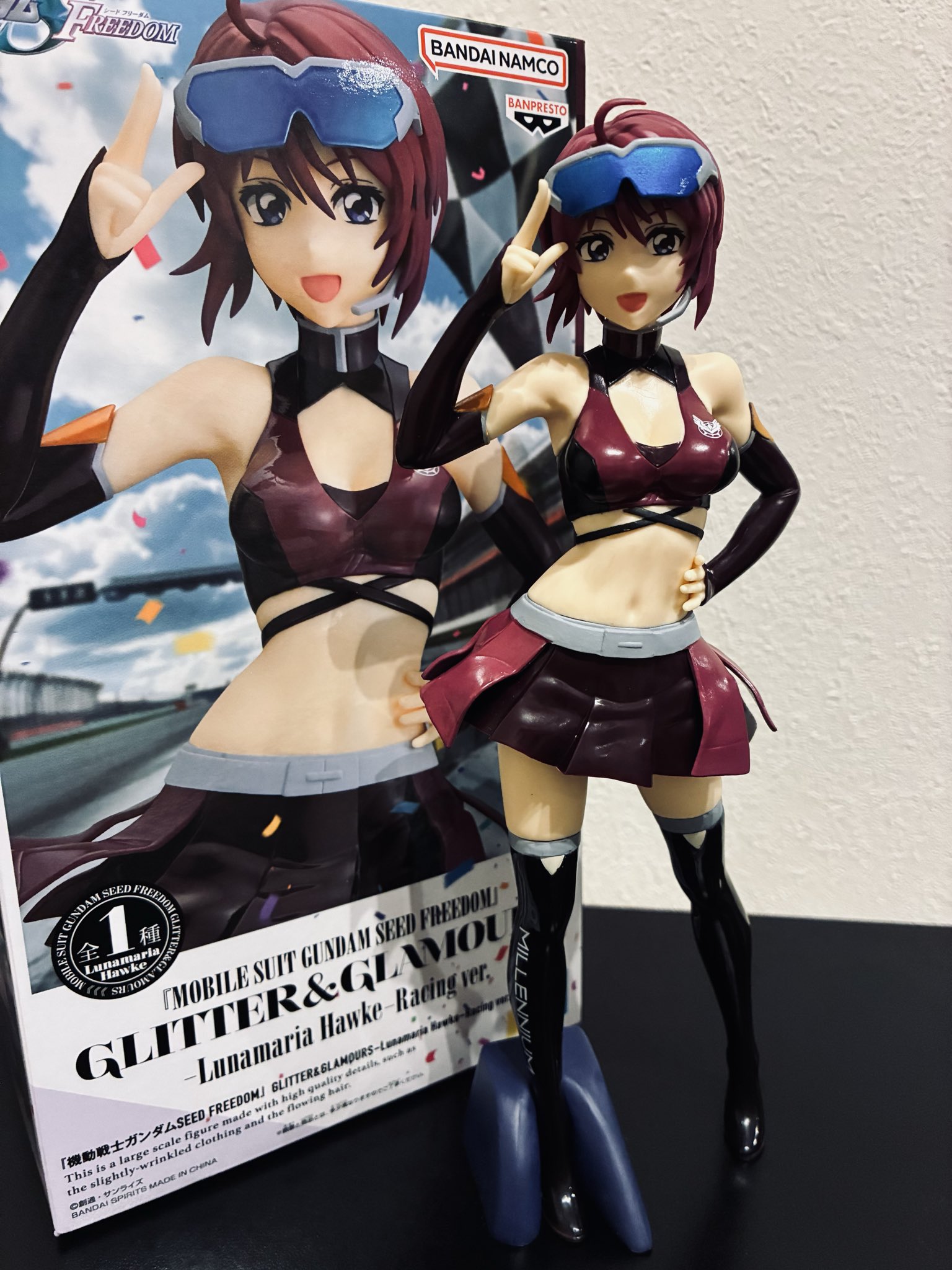 MÔ HÌNH Lunamaria Hawke - Kidou Senshi Gundam SEED Freedom - Glitter & Glamours - Racing Ver. (Bandai Spirits) FIGURE CHÍNH HÃNG 1 HGb 7MlbsAAqiNU