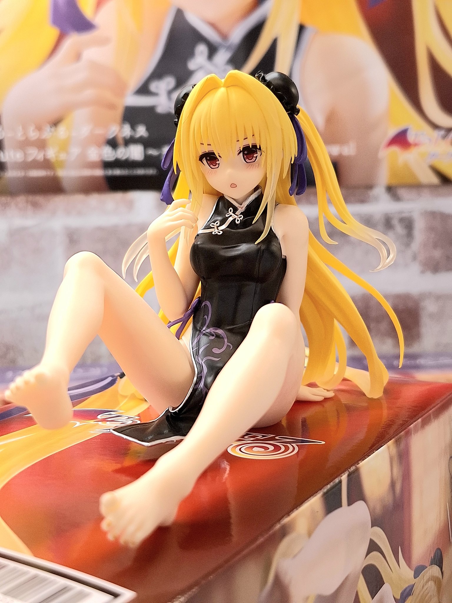 MÔ HÌNH Konjiki no Yami - To LOVEru Darkness - Desktop Cute - Chinese Dress Ver., Renewal (Taito) FIGURE CHÍNH HÃNG 1 HGwGApLaAAE3XrR
