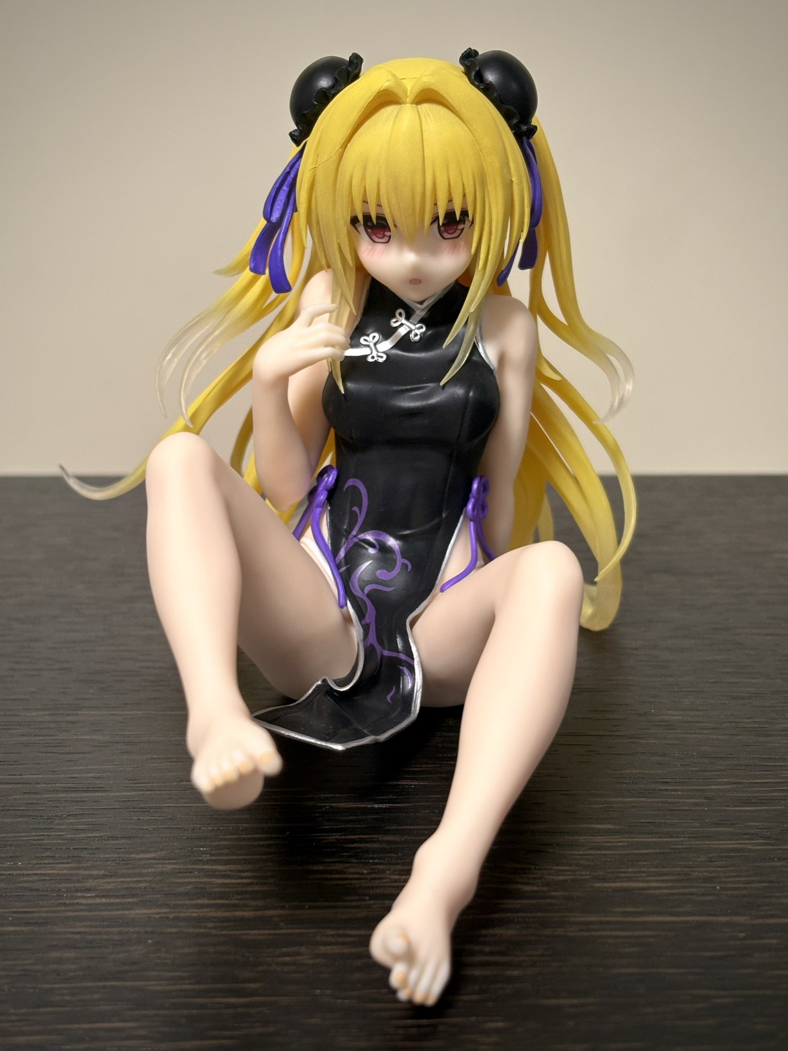 MÔ HÌNH Konjiki no Yami - To LOVEru Darkness - Desktop Cute - Chinese Dress Ver., Renewal (Taito) FIGURE CHÍNH HÃNG 3 HHWKEaWawAALLVA