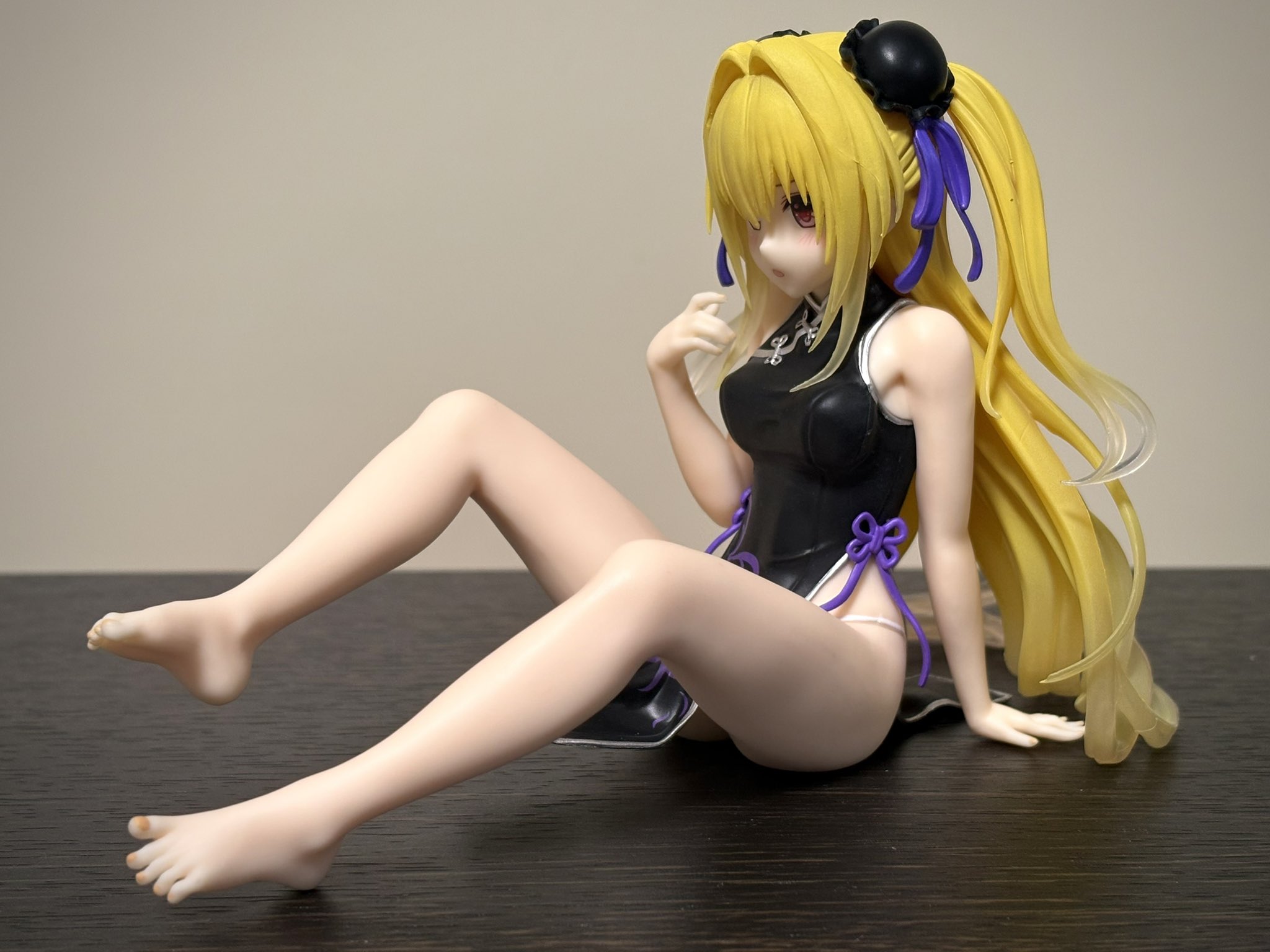 MÔ HÌNH Konjiki no Yami - To LOVEru Darkness - Desktop Cute - Chinese Dress Ver., Renewal (Taito) FIGURE CHÍNH HÃNG 4 HHWKEaXakAAHme0