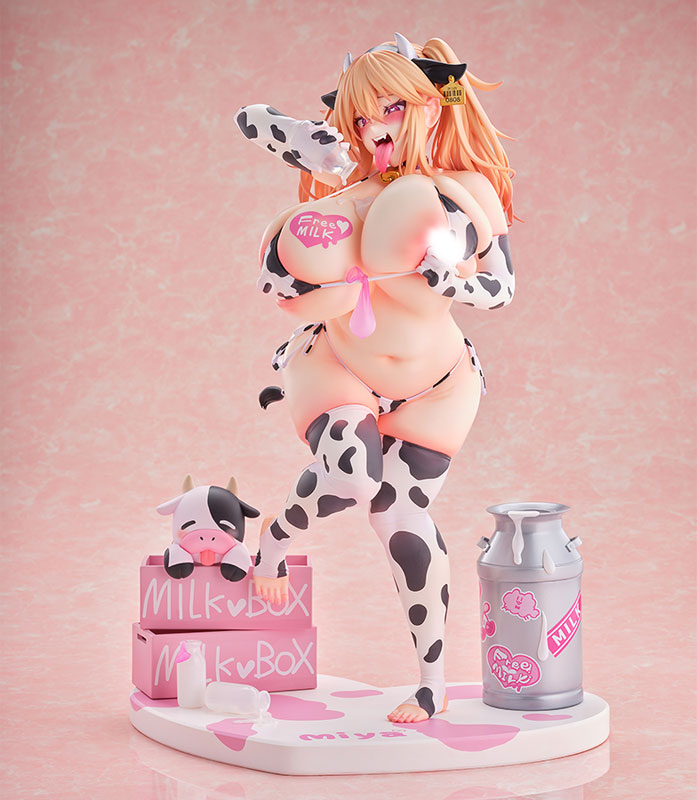 MÔ HÌNH Kaenuco Original Character Miya-chan Cow Costume Ver. 1/5 Complete Figure(Nocturne) FIGURE CHÍNH HÃNG 4 LTD FIG 11106 05