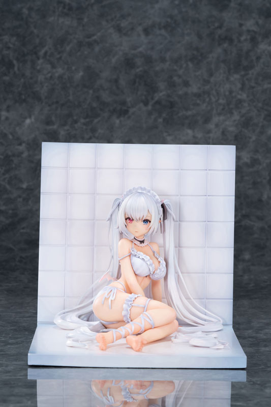 MÔ HÌNH White Haired Luna-chan - Illustrated by Kasu Komeshiro 1/6 Complete Figure(PURE) FIGURE CHÍNH HÃNG 1 LTD FIG 11296 01