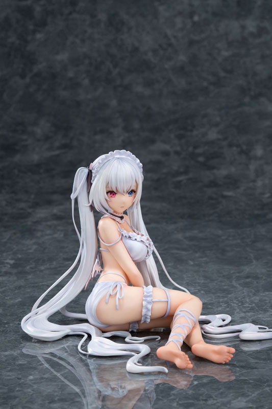 MÔ HÌNH White Haired Luna-chan - Illustrated by Kasu Komeshiro 1/6 Complete Figure(PURE) FIGURE CHÍNH HÃNG 3 LTD FIG 11296 03