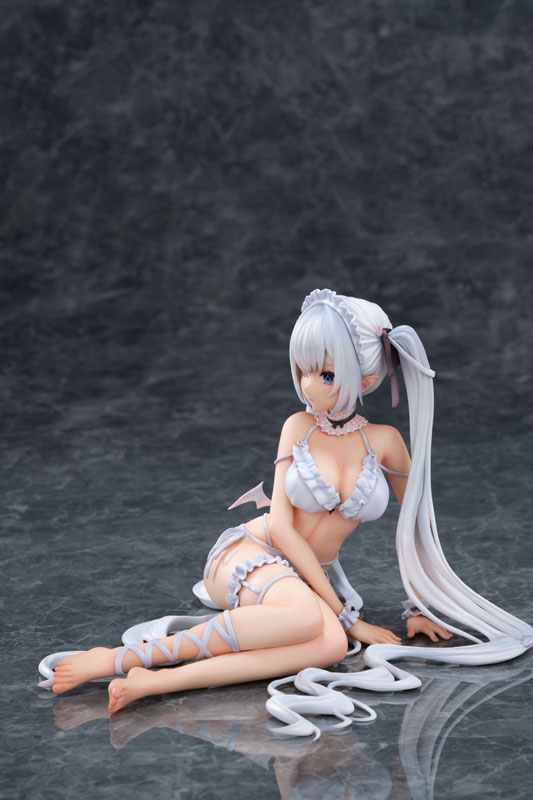 MÔ HÌNH White Haired Luna-chan - Illustrated by Kasu Komeshiro 1/6 Complete Figure(PURE) FIGURE CHÍNH HÃNG 2 LTD FIG 11296 04