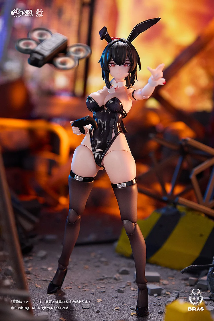 MÔ HÌNH Runa - Attacker - Bunny Rapid Action Squad - Original 1/12 (Sushing) FIGURE CHÍNH HÃNG 5 Ru9cLqmJT45ia1Z8H7BNjEr32UVzdghG