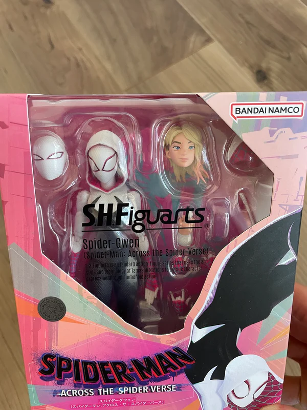 MÔ HÌNH Gwen Stacy (Ghost-Spider) - Spider-Man: Across the Spider-Verse - S.H.Figuarts (Bandai Spirits) FIGURE CHÍNH HÃNG 7 SHF Spider Gwen Figure Across The Spider Verse