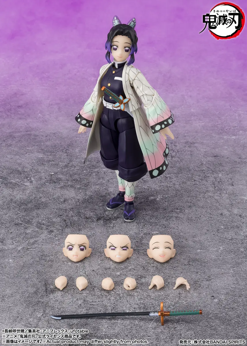 MÔ HÌNH Kochou Shinobu - Kimetsu no Yaiba - S.H.Figuarts (Bandai Spirits) FIGURE CHÍNH HÃNG 5 Banc673626 6