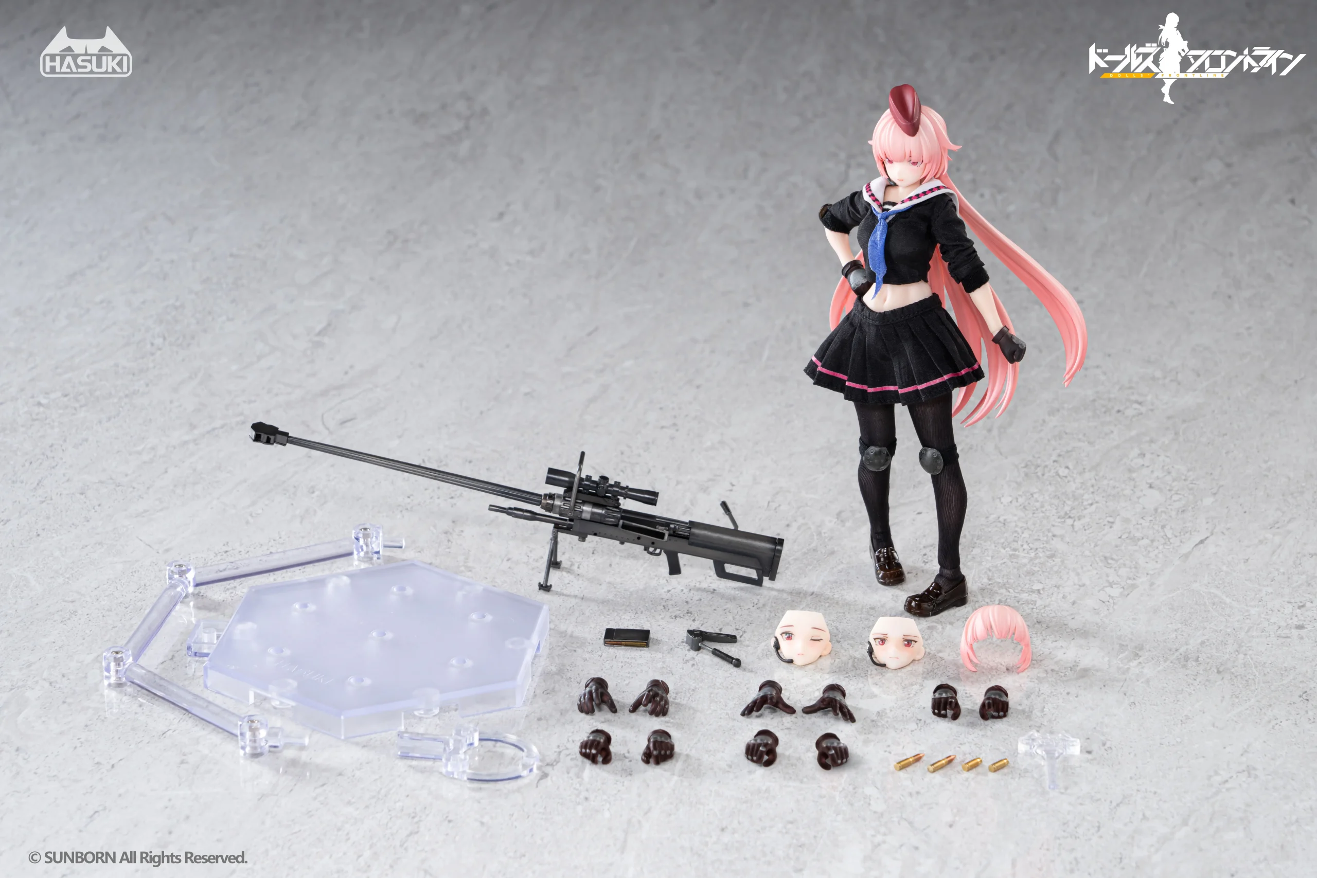 MÔ HÌNH NTW-20 - pocket art Series (PA011) - Girls' Frontline (Hasuki) ACTION FIGURE CHÍNH HÃNG 5 Has68090 1