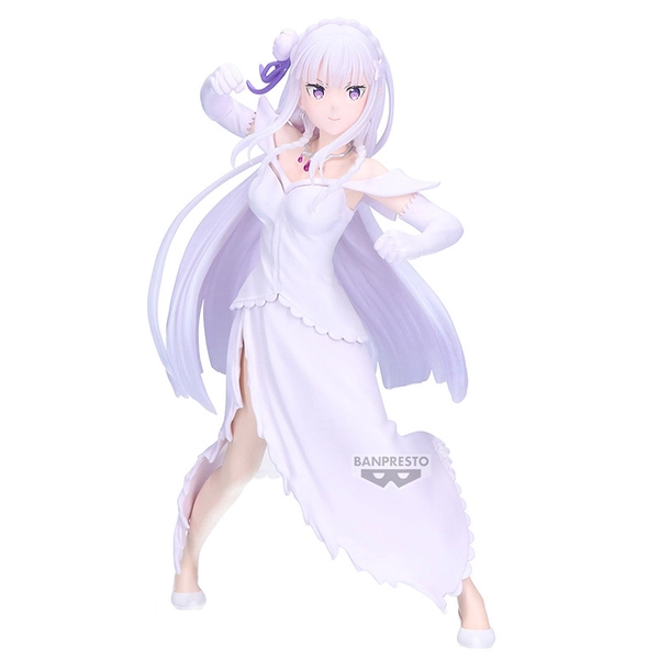 MÔ HÌNH Emilia - Re:Zero Kara Hajimeru Isekai Seikatsu - Espresto - Espresto -Excite Motions- (Bandai Spirits) FIGURE CHÍNH HÃNG 1 Hdr 9lbbiaatacf 1773711367413