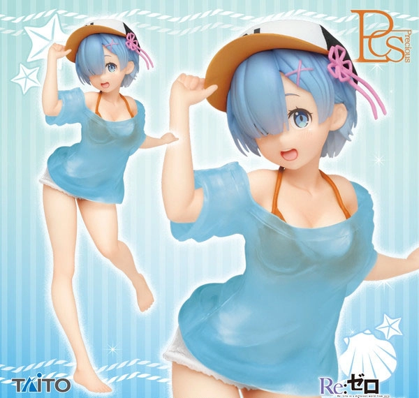 MÔ HÌNH Rem - Re:Zero Kara Hajimeru Isekai Seikatsu - Precious Figure - T-shirt Swimsuit ver., Renewal (Taito) FIGURE CHÍNH HÃNG 1 1037018 Fde73 1779773502078