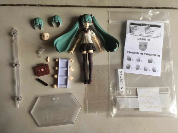 MÔ HÌNH Hatsune Miku - Vocaloid - Figma (#SP-050) - Good Smile Kuji - Good Smile Kuji "Hatsune Miku 2014 Spring Ver." - Sailor Uniform ver. (Good Smile Company, Max Factory) ACTION FIGURE CHÍNH HÃNG 4 1685926 1782702114924