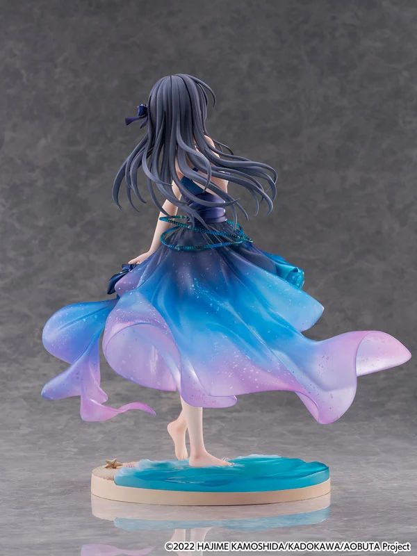 MÔ HÌNH Seishun Buta Yarou wa Bunny Girl Senpai no Yume wo Minai - Sakurajima Mai - Shibuya Scramble Figure - 1/7 - Starry Dress Ver. (CyberZ, eStream) FIGURE CHÍNH HÃNG 3 22 1737712919978