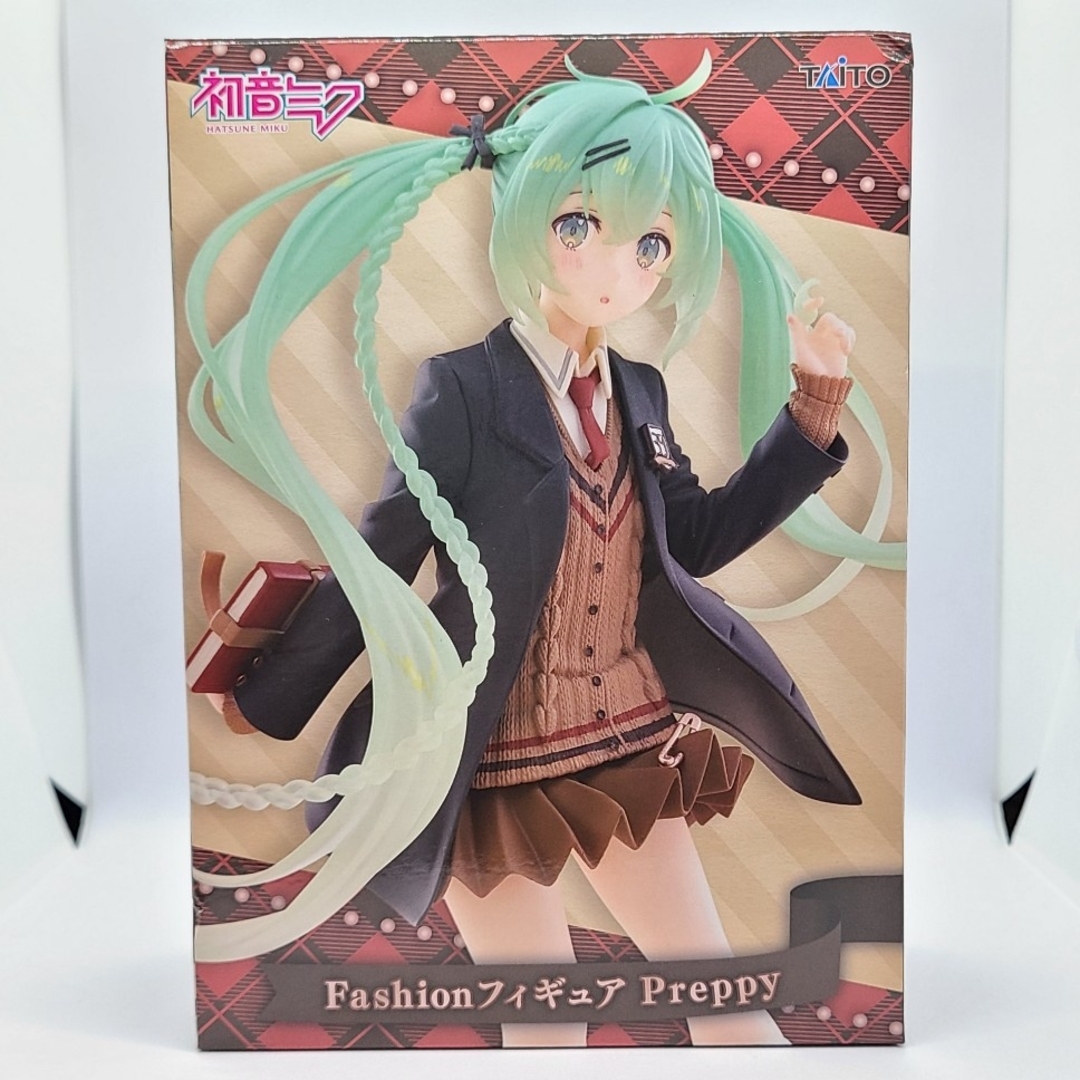MÔ HÌNH Hatsune Miku - Vocaloid - Hatsune Miku Fashion Series - Preppy (Taito) FIGURE CHÍNH HÃNG 6 2636366437