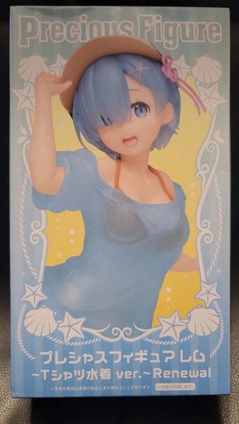 MÔ HÌNH Rem - Re:Zero Kara Hajimeru Isekai Seikatsu - Precious Figure - T-shirt Swimsuit ver., Renewal (Taito) FIGURE CHÍNH HÃNG 5 2828062 1779773502077